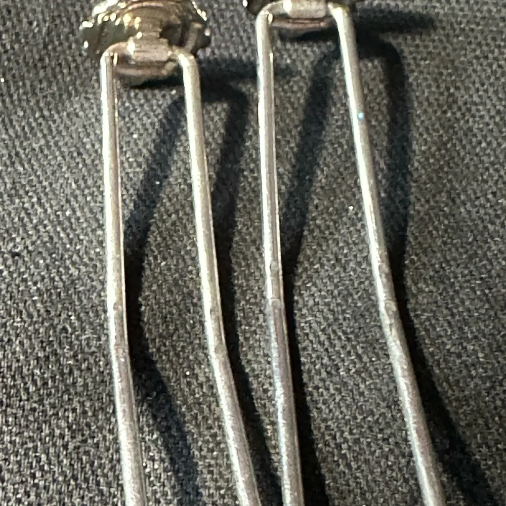 Amethyst Hair Pins - Picture 3 of 3